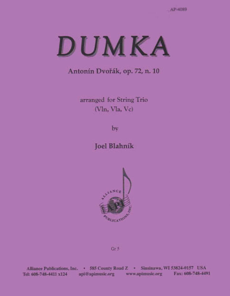 Dumka - Stg Trio